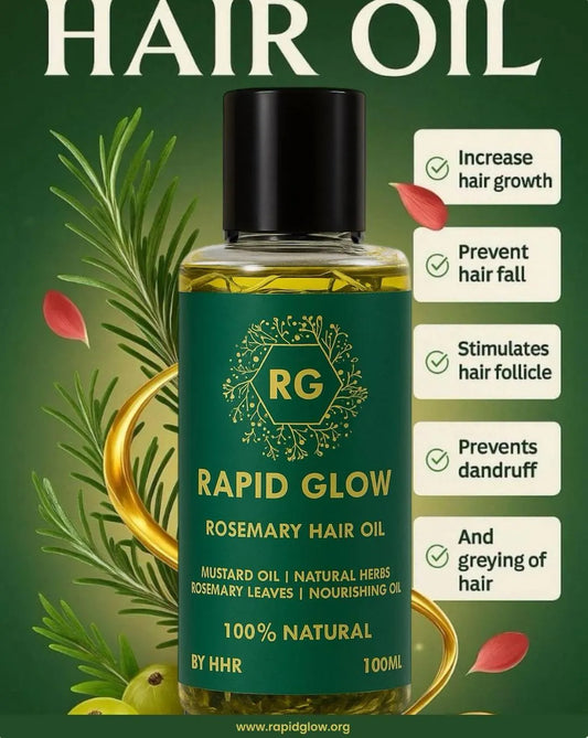 High Pigmented Green Hair Oil - 100ml Anti-Hair Loss Treatment