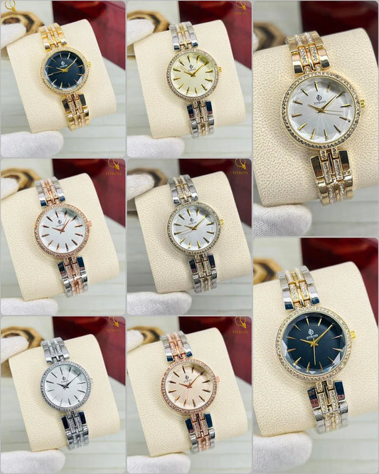 Chic Women's Watch with Elegant Bracelet Strap - 1 Pc